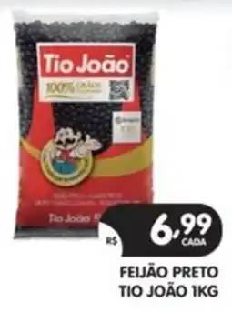 Supermercados Real Feijão preto tio joão oferta