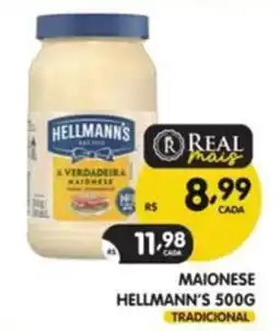 Supermercados Real Maionese hellmann's tradicional oferta