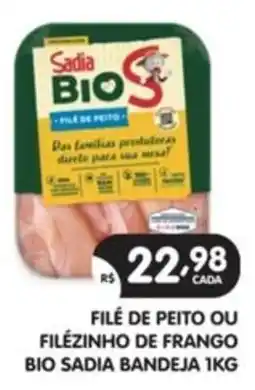 Supermercados Real Filé de peito ou filézinho de frango bio oferta