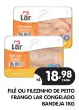 Supermercados Real Filé ou filezinho de peito frango lar oferta