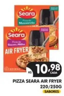Supermercados Real Pizza seara air fryer oferta