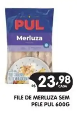 Supermercados Real File de merluza sem pele pul oferta