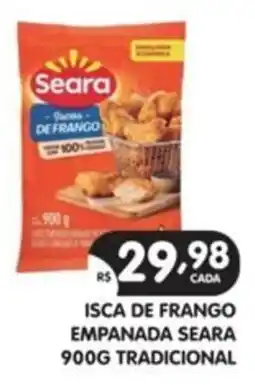 Supermercados Real Isca de frango empanada seara oferta