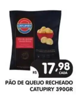 Supermercados Real Pão de queijo recheado catupiry oferta