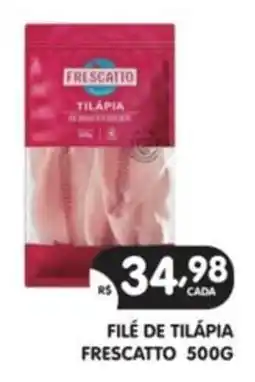 Supermercados Real Filé de tilápia frescato oferta