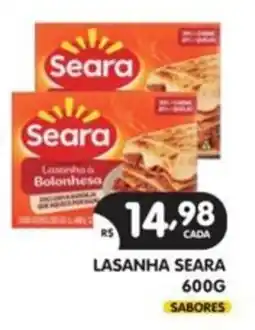 Supermercados Real Lasanha seara oferta