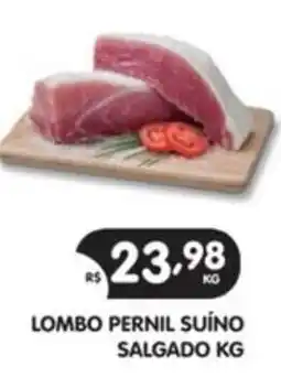 Supermercados Real Lombo pernil suíno salgado oferta