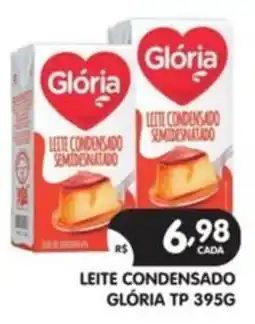 Supermercados Real Leite condensado glória tp 395g oferta