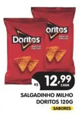 Supermercados Real Salgadinho milho doritos oferta