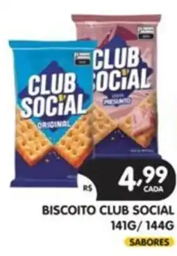 Supermercados Real Biscoito club social oferta