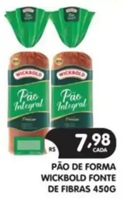 Supermercados Real Pão de forma wickbold fonte de fibras oferta