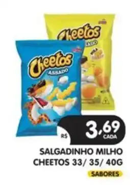 Supermercados Real Salgadinho milho cheetos oferta