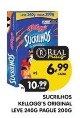 Supermercados Real Sucrilhos kellogg's original oferta