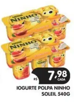 Supermercados Real Iogurte polpa ninho soleil oferta