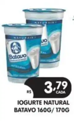 Supermercados Real Iogurte natural batavo oferta
