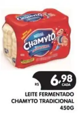 Supermercados Real Leite fermentado chamyto tradicional oferta