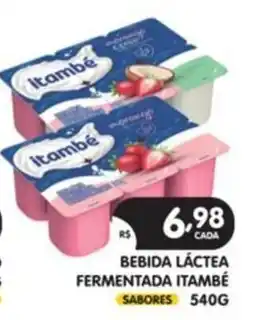 Supermercados Real Bebida láctea fermentada itambé sabores oferta