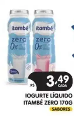 Supermercados Real Iogurte líquido itambé zero oferta