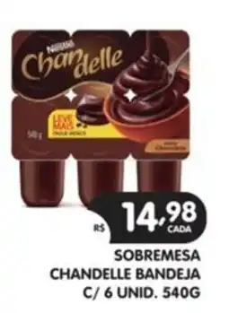 Supermercados Real Sobremesa chandelle bandeja oferta