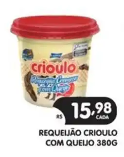 Supermercados Real Requeijão crioulo com queijo oferta