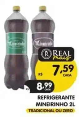 Supermercados Real Refrigerante mineirinho oferta