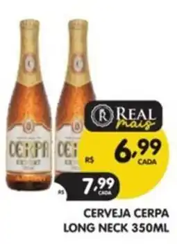 Supermercados Real Cerveja cerpa long neck oferta