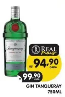 Supermercados Real gin tanqueray oferta