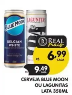 Supermercados Real cerveja blue moon ou lagunitas oferta