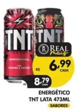 Supermercados Real energético tnt oferta