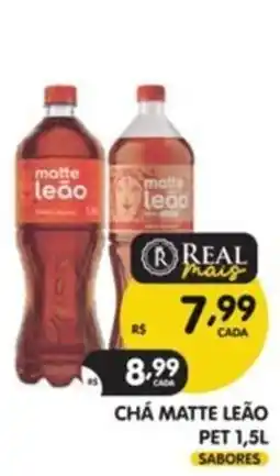 Supermercados Real Chá matte leão oferta
