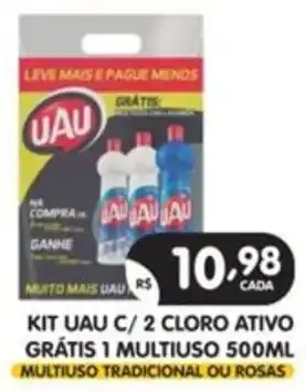Kit uau c/ 2 cloro ativo
