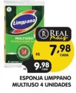 Supermercados Real esponja limpano multiuso oferta
