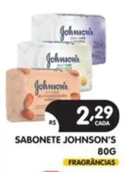 Supermercados Real Sabonete johnson's oferta