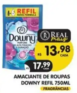 Supermercados Real Amaciante de roupas downy refil oferta