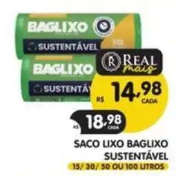 Supermercados Real saco lixo baglixo sustentável oferta
