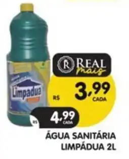 Supermercados Real Água sanitária limpádula oferta