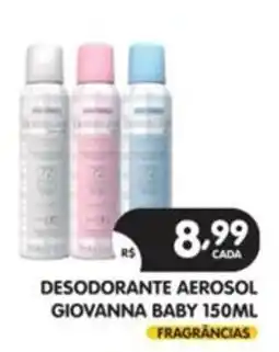 Supermercados Real Desodorante aerosol giovanna baby oferta