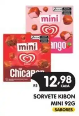 Supermercados Real Sorvete kibon mini oferta