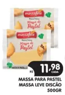Supermercados Real Massa para pastel massa leve oferta