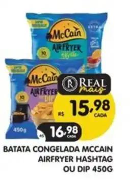 Supermercados Real batata congelada mccain airfryer hashtag ou dip oferta