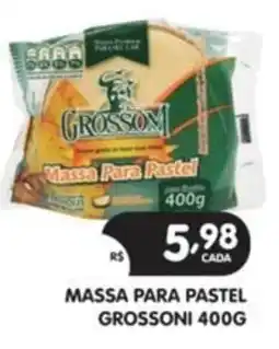 Supermercados Real Massa para pastel grossoni oferta
