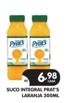 Supermercados Real Suco integral prat's laranja oferta