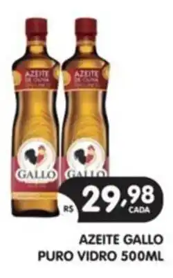 Supermercados Real Azeite gallo puro vidro oferta
