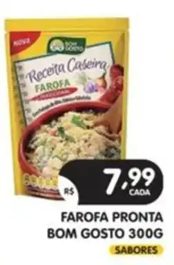 Supermercados Real Farofa pronta bom gosto oferta