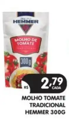 Supermercados Real molho tomate tradicional oferta