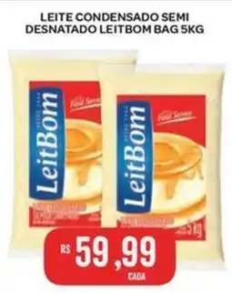 Atacadão Dia a Dia Leite condensado semi desnatado leitbom bag oferta