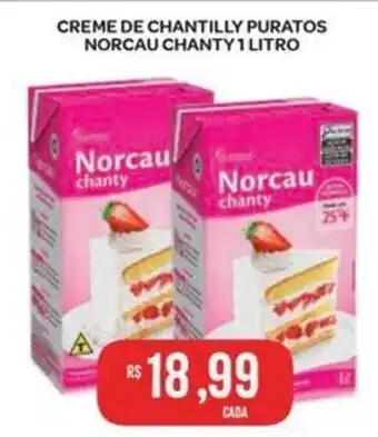 Creme de chantilly puratos norcau chanty