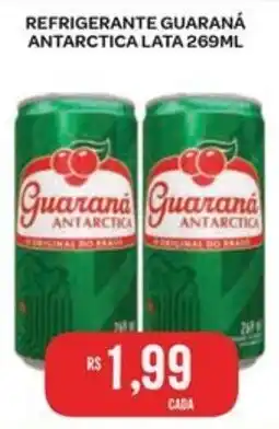 Atacadão Dia a Dia Refrigerante guaraná antarctica lata 269ml oferta