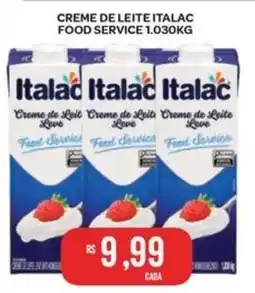 Atacadão Dia a Dia Creme de leite italac oferta