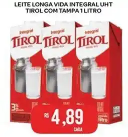 Atacadão Dia a Dia Leite longa vida integral uht tirol com tampa oferta